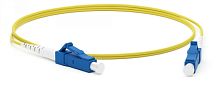 Патч-корд волоконно-оптический (шнур) SM 9/125 (OS2) LC/UPC-LC/UPC 2 мм simplex LSZH 50 м, Hyperline FC-S2-9-LC/UR-LC/UR-H-50M-LSZH-YL | код 247464 | Hyperline
