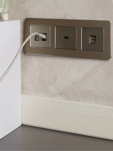 BRITE Розетка HDMI РHDMI-0-БрШ шампань | код BR-H10-K37 | IEK фото 5