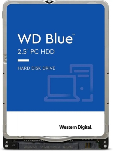 Жесткий диск WD SATA-III 500GB WD5000LPZX Desktop Blue (5400rpm) 128Mb 2.5 | код 1846363 | WD