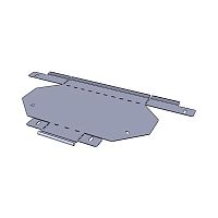 Угол 90 град. горизонтальный 50х100 мм (плоский) EKF | код g9050100-FL | EKF