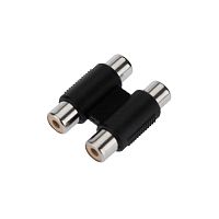 Переходник 2 гнезда RCA - 2 гнезда RCA, бинокль REXANT | код 14-0433 | REXANT