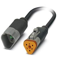 Кабель для датчика / исполнительного элемента SAC-3P-DTMS/ 0,3-PUR/DTFS | код 1415003 | PHOENIX CONTACT