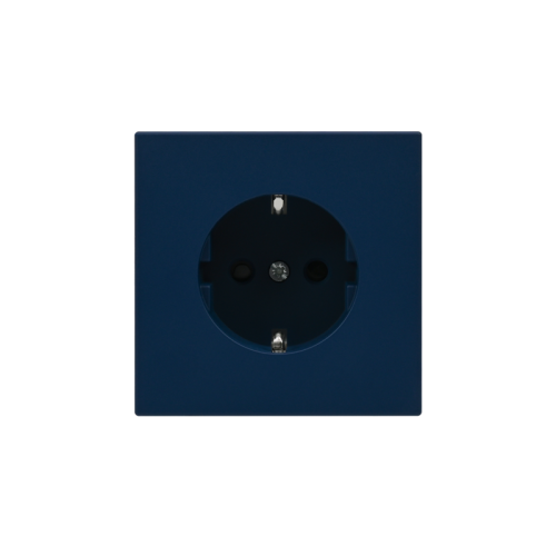 ARTGALLERY РОЗЕТКА с заземлением со шторками, 16А, механизм, быстрозажимные клеммы, аквамарин | код GAL001145S | Systeme Electric