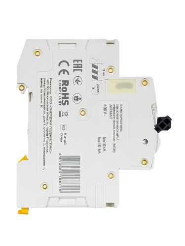 ARMAT Автоматический выключатель M10N 4P C 63А | код AR-M10N-4-C063 | IEK  фото 9