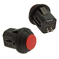 Кнопочный переключатель RUICHI SB570-R, IP65, ON-OFF, 2P, D-14 мм, 3 A, 250 В, 50 мОм, красный | код 101052 | Ruichi