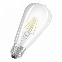 светодиодная лампа PARATHOM CL Edison,филаментная, 4W (замена 40Вт), теплый белый свет, прозрачная | код. 4052899972810 | OSRAM