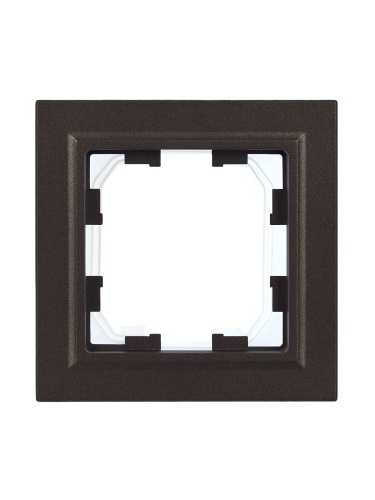 BRITE Рамка 1-местная IP44 РУ-1-БрТБ-44 темная бронза | код BR-M12-44-K45 | IEK фото 3