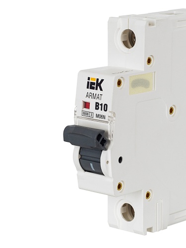 ARMAT Автоматический выключатель M06N 1P B 10А | код AR-M06N-1-B010 | IEK  фото 10
