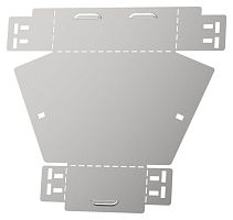 ESCA 3 Поворот 45град 100х200-0,6 IEK | код ES3-PG-45-100-200-06 | IEK