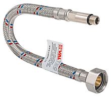 г/п для воды М10х35 - G1/2" 50см Гайка-Н.сталь/ниппель-Н.сталь | код. VTf.004.IS.0435050 | VALTEC