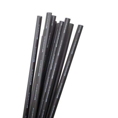 Трубка термоусадочная ТУТ нг 8/4 черн. 1м (уп.50м) PROxima EKF tut-8-b-1m фото 2