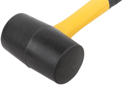 Киянка 50мм 340г фибергласовая ручка резинов. FIT 45512 фото 5