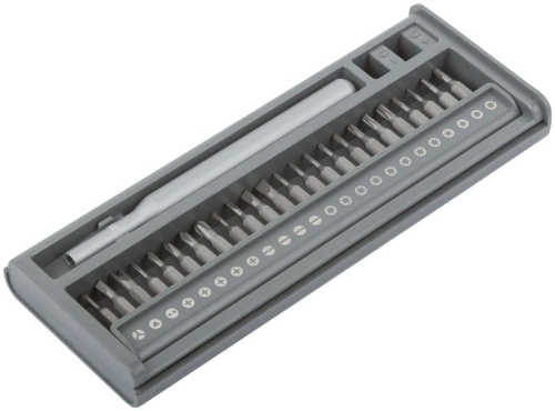 Отвертка с битами для точных работ, 24 CrV бит, пластиковый бокс | код 56194 | FIT фото 2 Отвертка с битами для точных работ, 24 CrV бит, пластиковый бокс | код 56194 | FIT фото 2