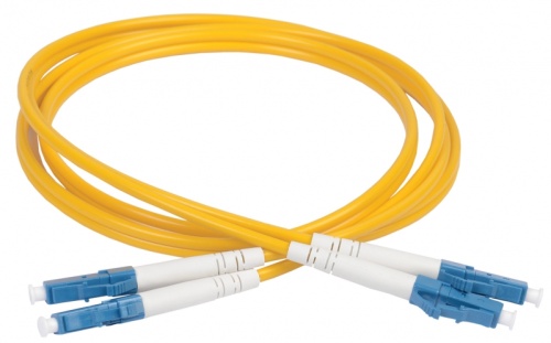 Оптический патч-корд, SM, 9/125 (OS2), LC/UPC-LC/UPC,(Duplex),10м | код FPC09-LCU-LCU-C2L-10M | ITK by IEK