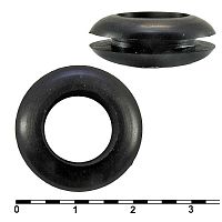 Втулка проходная RUICHI 12х19х14х7.5х2, резина EPDM | код 81225 | Ruichi