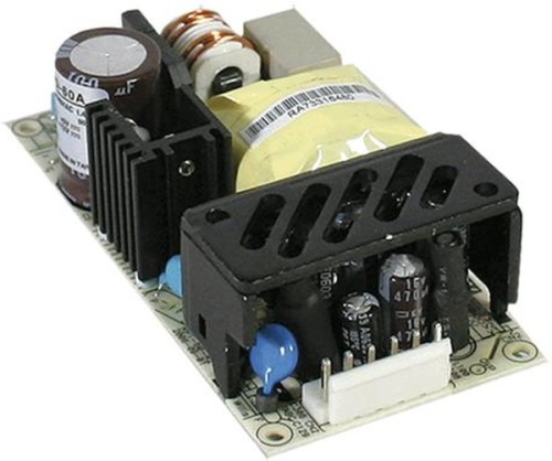 Источник питания AC-DC med, 49Вт, вход 90…264V AC, 47…63Гц /127…370В DC, выход1: 5В/0,5…5,5A, выход2: 12В/0,1…2,2А, изоляция 4000V AC, открытая плата 101,8х50,8х28мм, -20…+70С | код RPD-60A | MeanWell