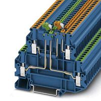 Клеммы с ножевыми размыкателями UTT 2,5-2MT BU | код 3044680 | PHOENIX CONTACT