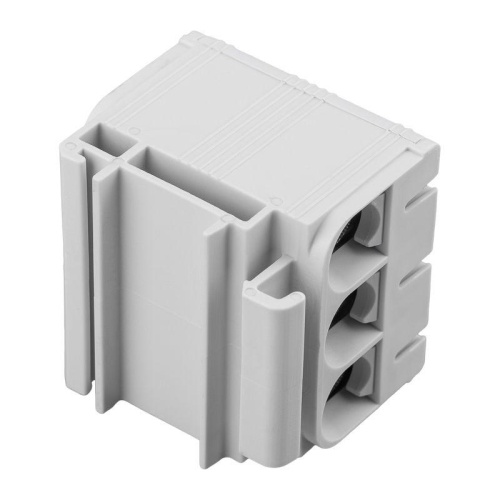 Клемма вводная силовая КВС 6-50кв.мм 3-рядная сер. Rexant 11-2121 фото 3