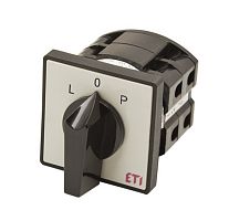 Переключатель CS 80 11 U (3p_1-0-2реверс_с/ч_ 80A) | код 004773144 | ETI