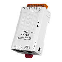 tDS-725i CR Tiny Device Server with PoE and 2 Isolated RS-485 Ports (RoHS) | код 00-06112286 | ICP DAS