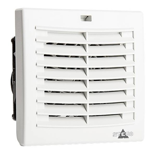 Вентилятор с фильтром (вход воздуха) FPI 018 19 m?/h,92x92mm, 230VAC G3 | код 01870.0-30 | STEGO
