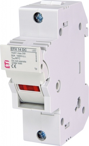 Разъединитель EFH 14 1P-LED 50A 1000V DC | код 002560211 | ETI