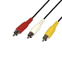Шнур 3х3 RCA 7м | код 17-0206 | Rexant