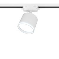 Светильник трековый ARTLINE поворотный 85х85х70мм GX53 230В алюм./пластик. 4кв.м бел. Ritter 59861 3