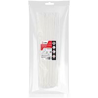 Стяжка кабельная нейлоновая (хомут) морозостойкая 4.8 х 300 мм белая 100 шт NO-224-599 | код Б0066067 | ЭРА
