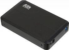 Внешний корпус для HDD AgeStar 3UB3O8 SATA USB3.0 пластик/алюминий черный 3.5 | код 348175 | AgeStar