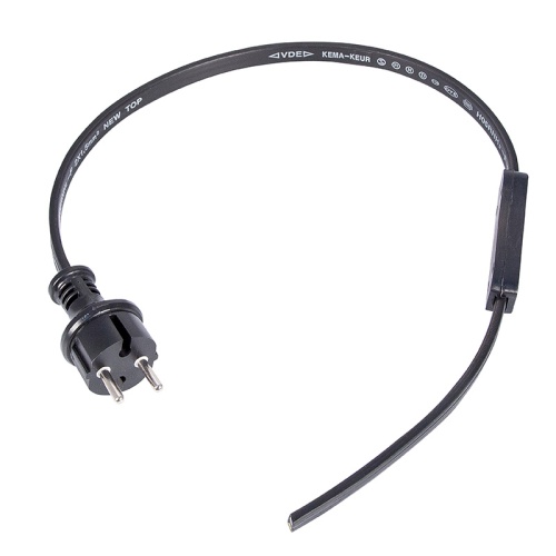 Набор для подключения двухжильного Belt-light (шнур питания 1,5м с вилкой, коннектор) | код 331-003 | NEON-NIGHT