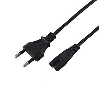 Шнур сетевой 1.8м 2x0.5кв.мм | код 11-1101 | Rexant