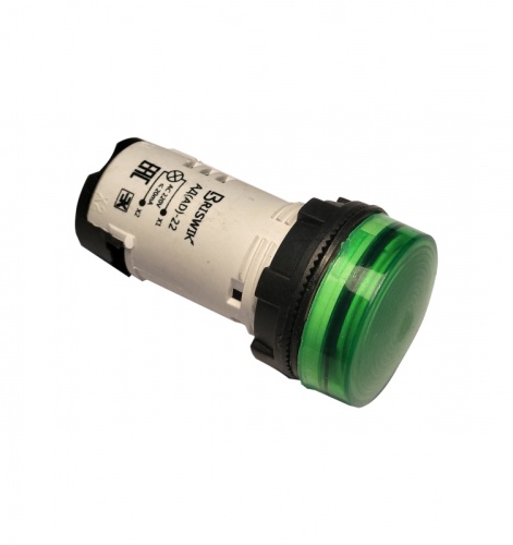 АД(AD)-22 зеленый 220В AC/DC IP67 Индикатор светодиодный | код XB7EV03MP.BR | Briswik