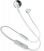 Гарнитура вкладыши JBL Tune 215BT белый беспроводные bluetooth шейный обод (JBLT215BTWHT) | код 2007678 | JBL