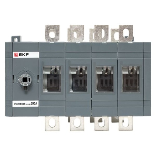 Рубильник 250A 4P реверсивный без рукоятки управления TwinBlock EKF | код tb-s-250-4p-rev | EKF фото 4