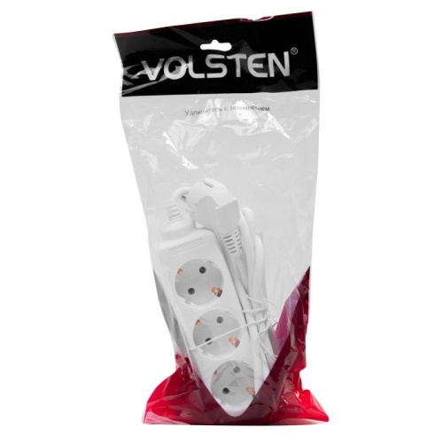 Удлинитель 3х1.5м с заземл. 16А IP20 S 3х1.5-Z 3.5кВт Volsten 9311 фото 5