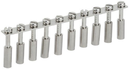 Перемычка центральная для КВИ-6мм2 10PIN | код YZN30Q-006-10P | IEK
