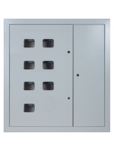 Корпус щита этажного 7 кв. модификация3 Народный (1010х950х160) | код SQ0905-1347 | TDM НАРОДНЫЙ