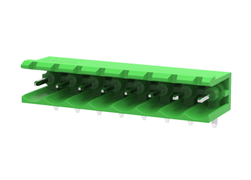 MC-PA5.0H24-G Разъём штекерный MC, угл. конт.,шаг 5.0мм,24 конт.откр.,зел., шт | код MC-PA5.0H24-G | SUPU