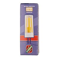 Лампа светодиодная филаментная LED G4 PRO 6w  2700K теплый 500Lm 230V Jazzway | код 5062412 | JazzWay