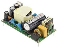 Источник питания AC-DC, 31.2Вт, вход 80...264В AC 47...440 Гц, выход 24В/1.3А, изоляция 4000В AC, без корпуса 65.5х35х23мм, -40...+85C | код MFM-30-24 | MeanWell