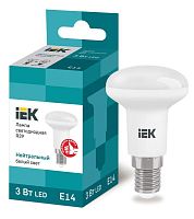 Лампа светодиодная ECO R39 рефлектор 3Вт 230В 4000К E14 | код. LLE-R39-3-230-40-E14 | IEK