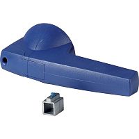 Рукоять для типоразмера 0, прямой монтаж, под ось 6х6, синяя, K2SAB | код 1818003 | EATON