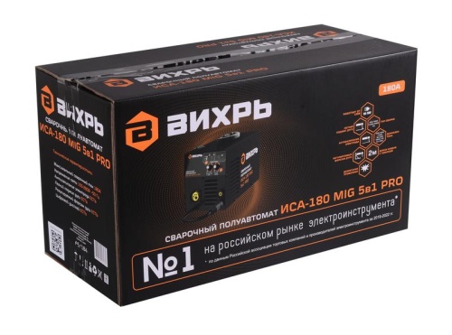 Полуавтомат сварочный ИСА-180 MIG 5в1 PRO | код 65/184 | Вихрь фото 10