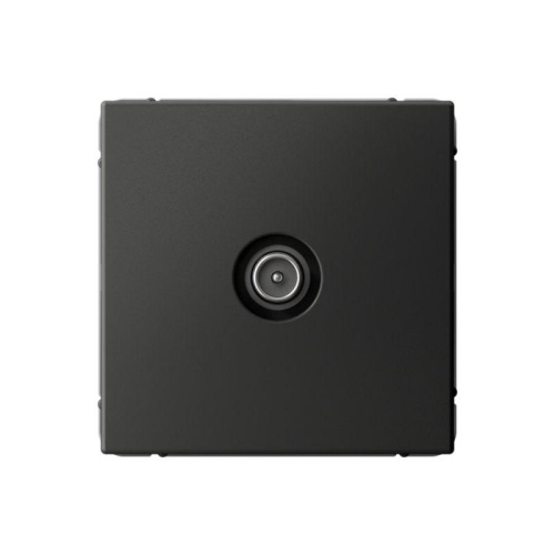 Розетка телевизионная оконечная TV ArtGallery 1дБ механизм базальт | код GAL001491 | Systeme Electric
