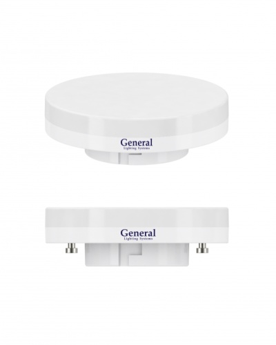 Лампа светодиодная GLDEN-GX53-7-230-GX53-2700 потребляемая мощность 6Вт | код 642400 | GENERAL