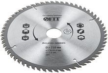 Диск пильный для циркулярных пил по ламинату 210x30/25.4x60T | код 37780 | FIT