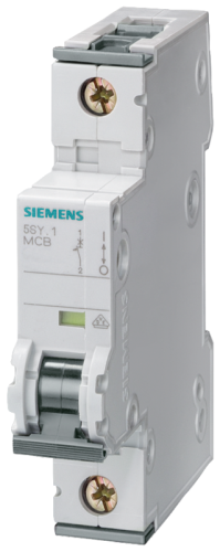 Выключатель автоматический модульный 1п C 3А 6кА | код 5SY61037 | Siemens
