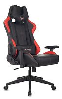 Кресло игровое Zombie VIKING 5 AERO черный/красный эко.кожа с подголов. крестов. пластик | код 1216368 | ZOMBIE