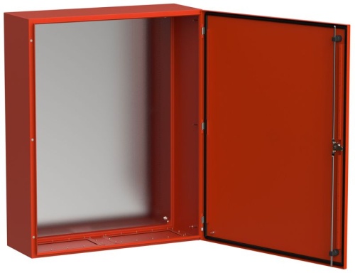 Корпус металлический ЩМП-100.80.30 TITAN 5 УХЛ1 IP66 RAL3020 красный | код TI5-13-N-100-080-030-66 | IEK